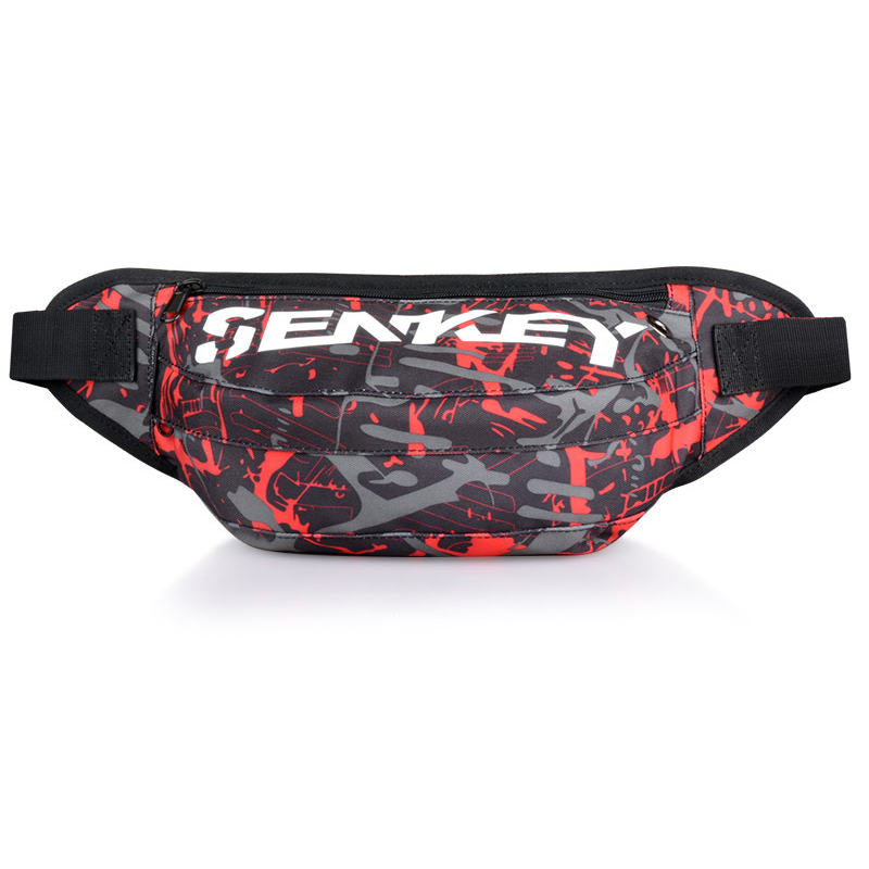 กระเป๋าคาดอก กระเป๋าคาดเอว senkey | SKY017 red splash
