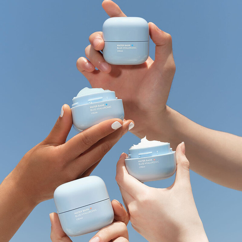 บำรุงผิวหน้าลาเนจ Laneige Water Bank Blue Hyaluronic Cream 10ml Oily to Combination Skin