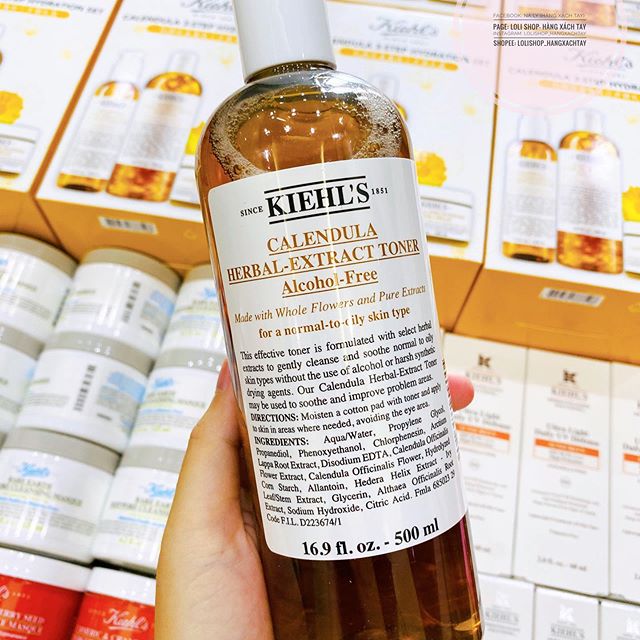 โทนเนอร์คีลส์ Kiehl's - Calendula Herbal-Extract Toner Alcohol Free 500ml