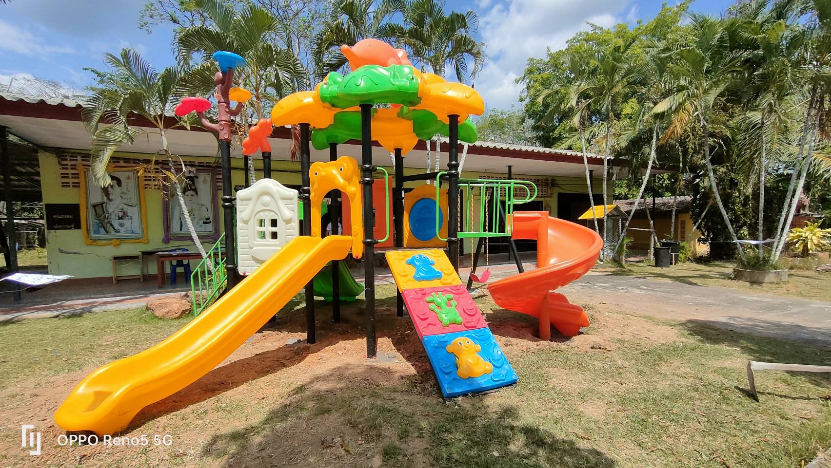 เครื่องเล่นสนาม ชุด ไดโนน้อยแสนสนุก เครื่องเสริมทักษะ