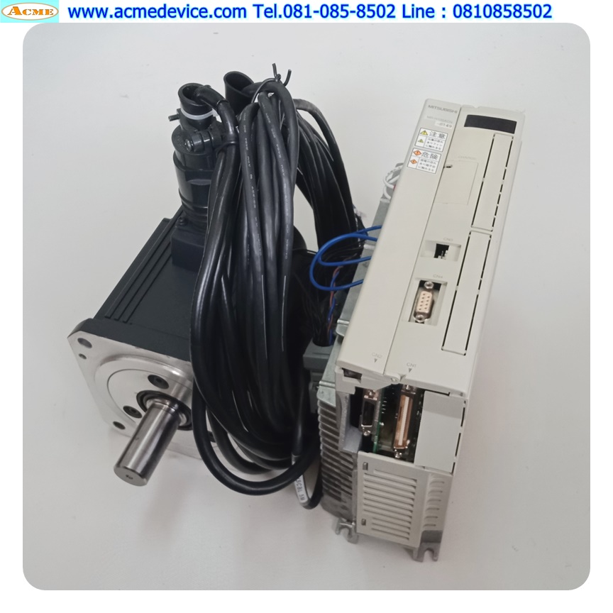 Servo Drive Mitsubishi รุ่น MR-H100ACN-S149 & Motor HC-SF81, 850W