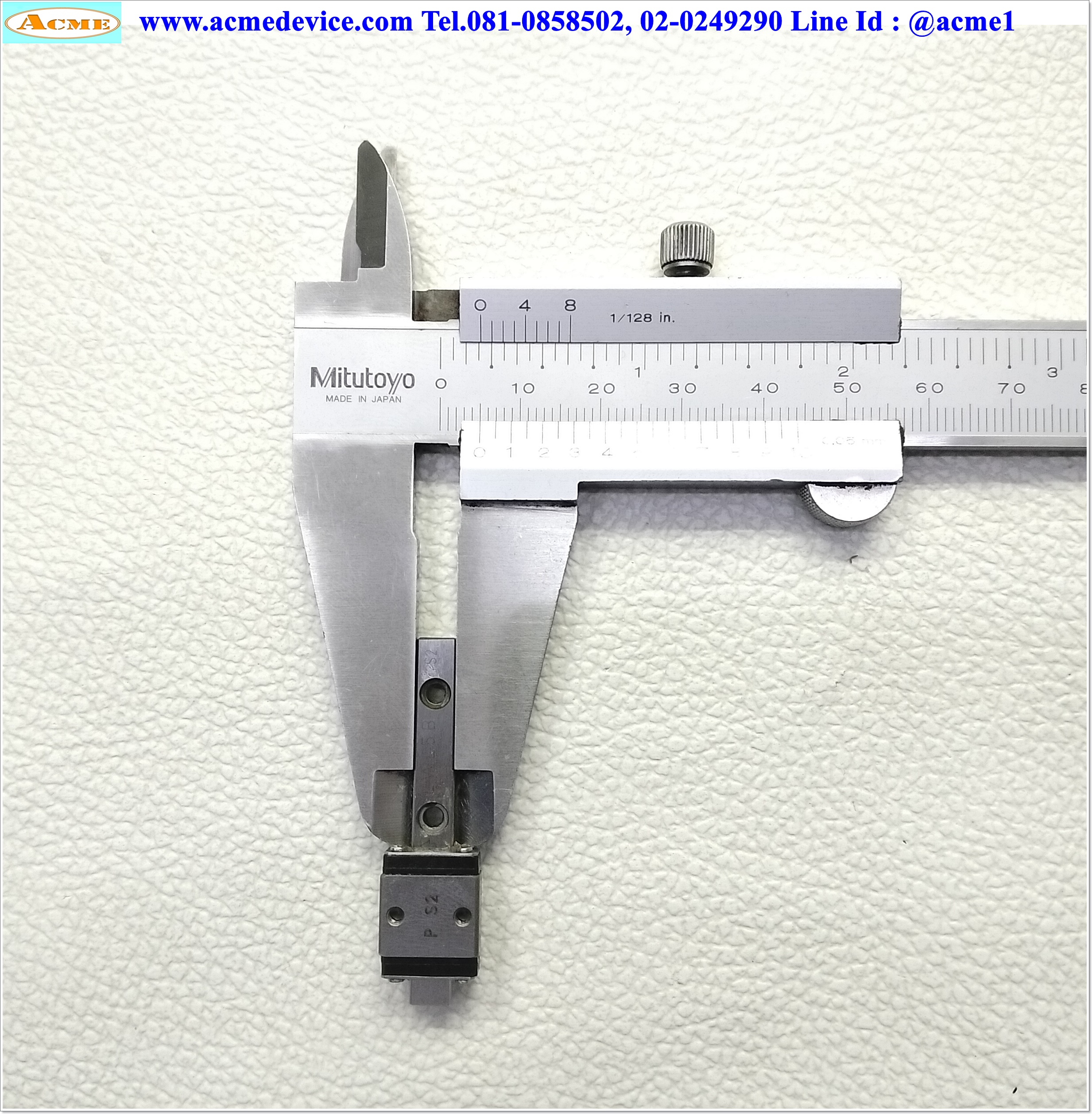 Linear Block and Rail IKO รุ่น PS2, ขนาดรางสไลด์ 5 mm. x 44 mm.