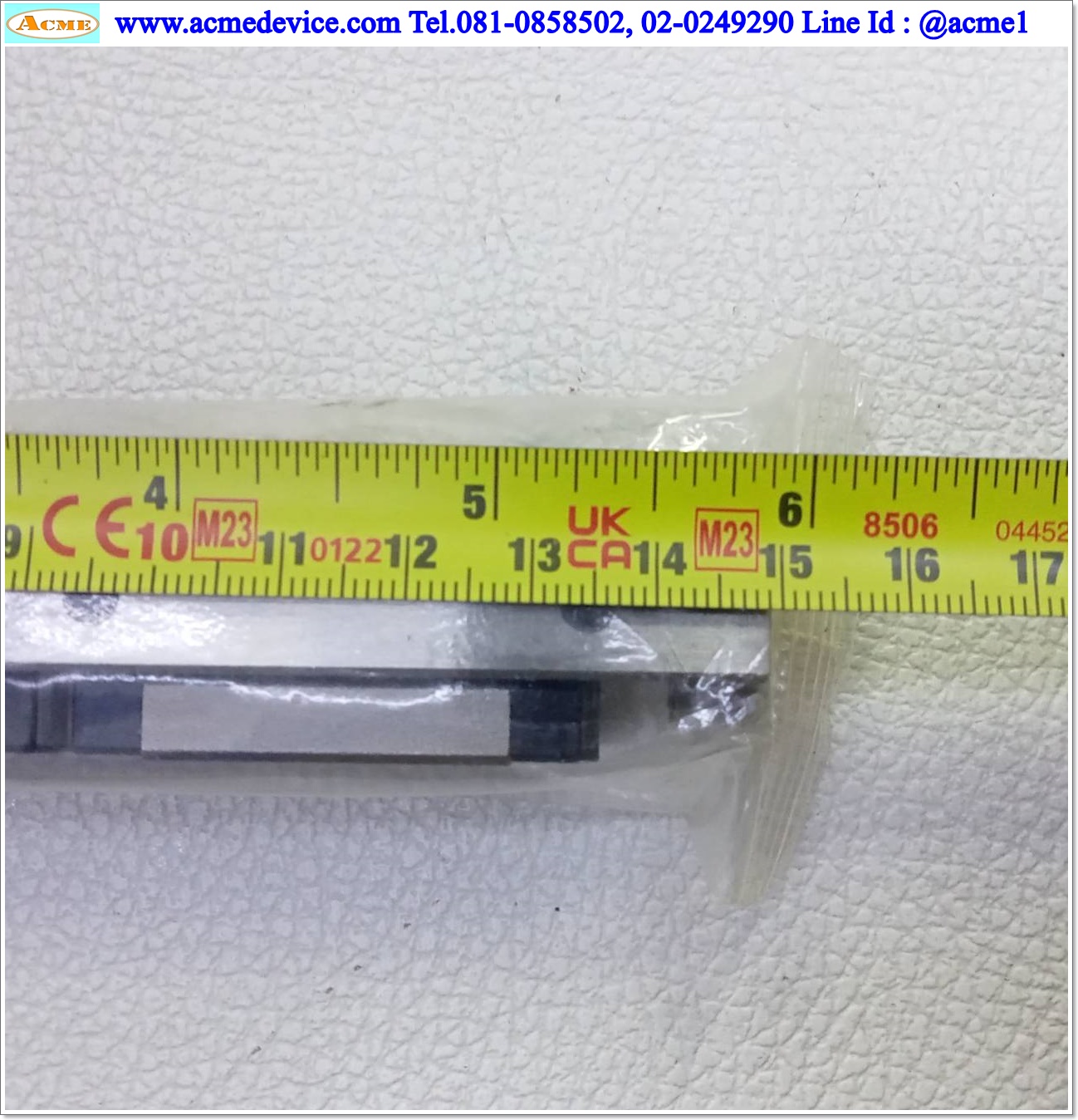 Linear Block and Rail THK รุ่น HSR12R2UUM+150LM, รางสไลด์ขนาด 12 mm x 150 mm. (2 Block)