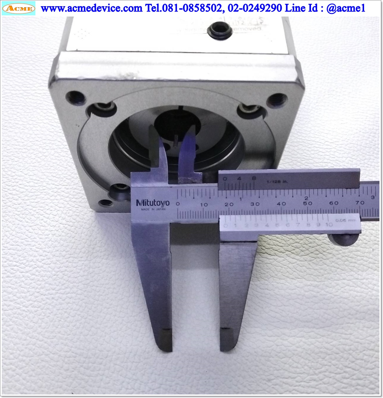 Gear Head Neugart รุ่น PLE 80, Ratio 20:1, (เพลาเข้า 19mm, ออก 19mm), for 750W