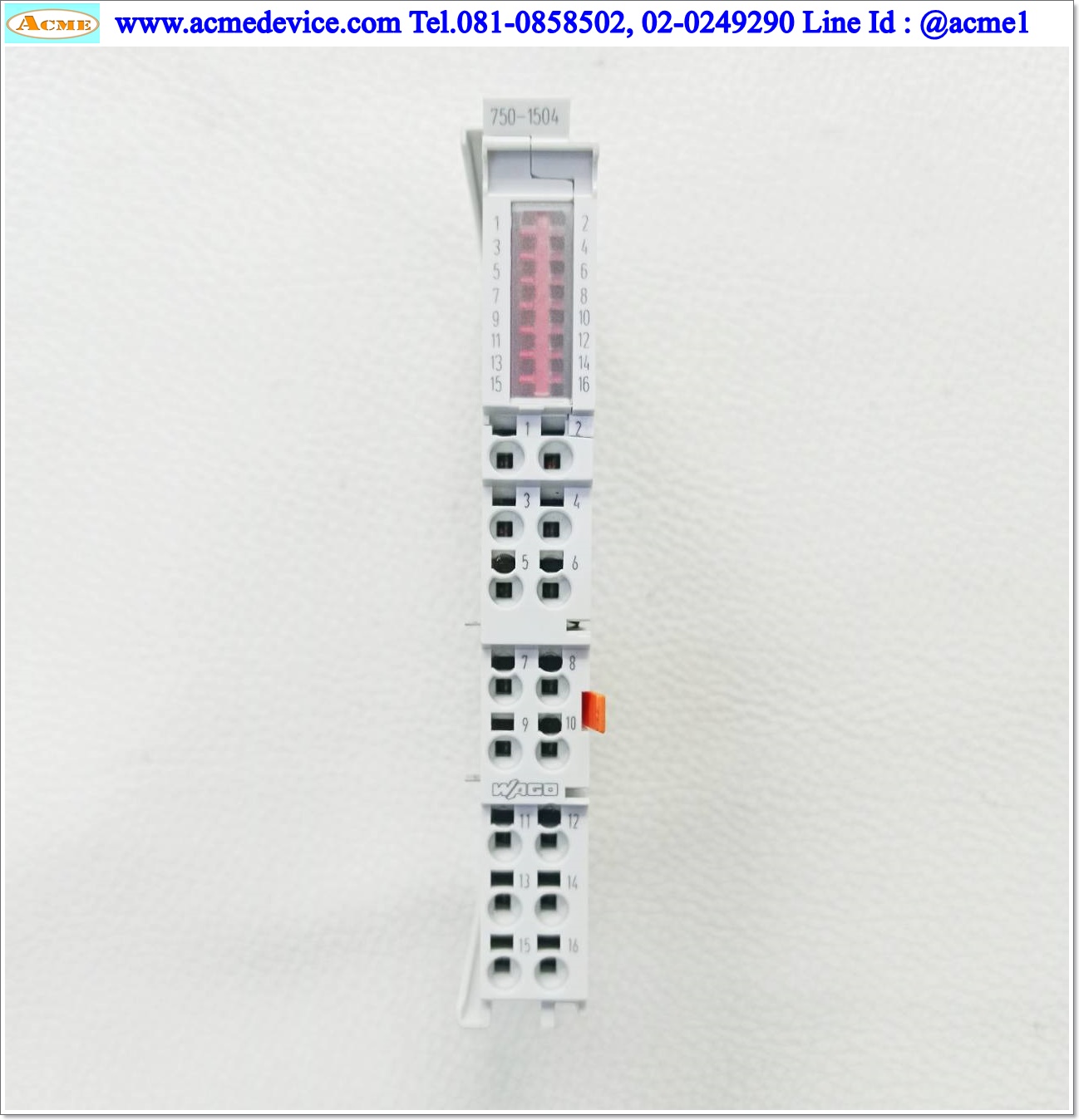 PLC Wago รุ่น 750-377, 750-602, 750-1405(7), 750-1504(4), 750-600