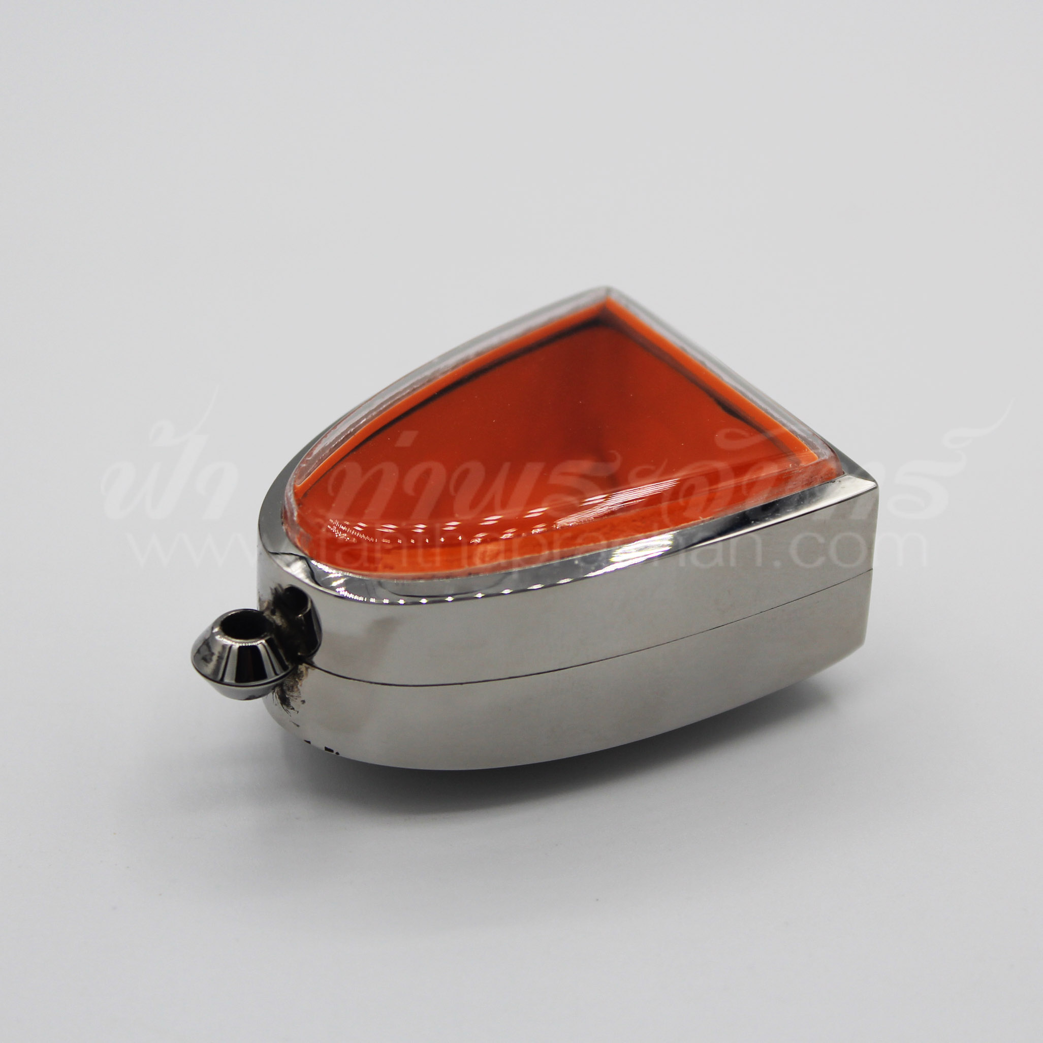 ตลับรูปหล่อ หน้าเดียว สแตนเลสพุก