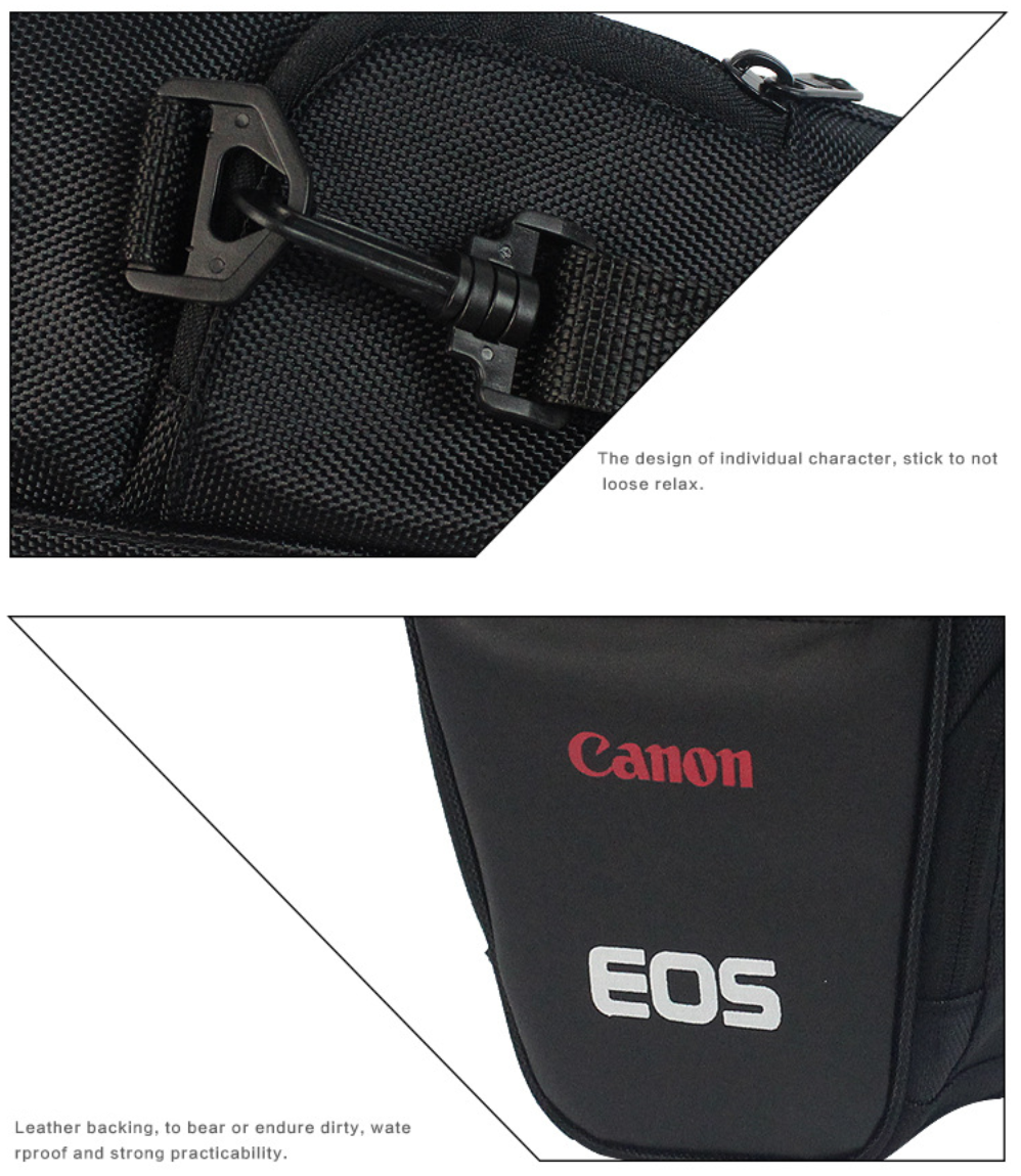 กระเป๋ากล้องทรงสามเหลี่ยมราคาถูก สำหรับกล้องDSLR Canon Nikon Sony