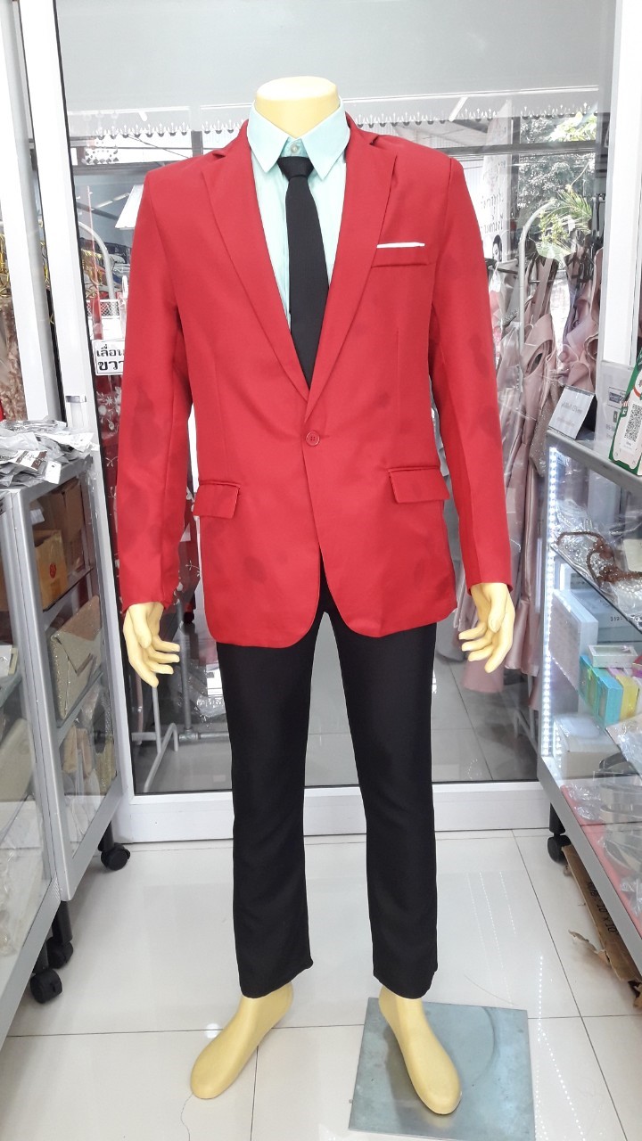 สูทแดง (6XL)