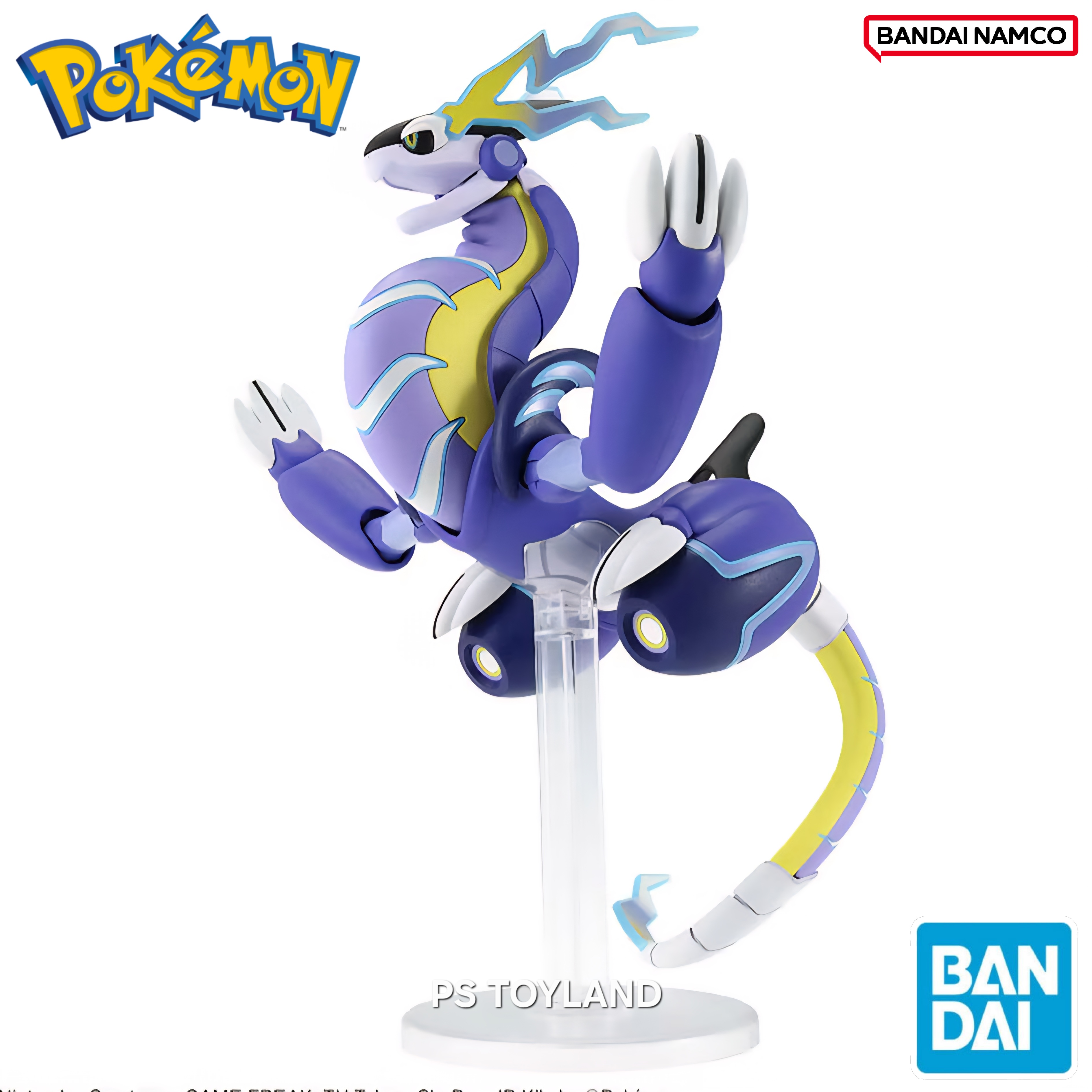 BANDAI ANIME POKEMON PLAMO COLLECTION 59 SELECT SERIES MIRAIDON โมเดล การ์ตูน อนิเมะ
