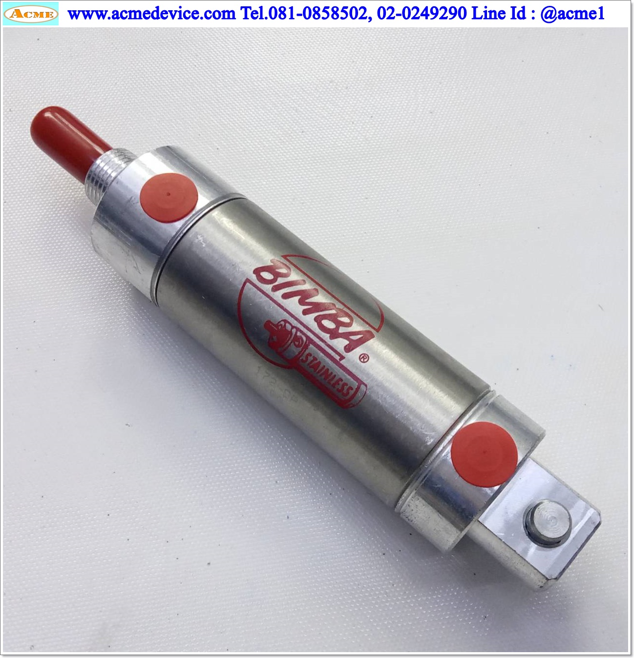 Air Cylinder Bimba รุ่น 172-DP, Bore 1-1/2", Stroke 2"