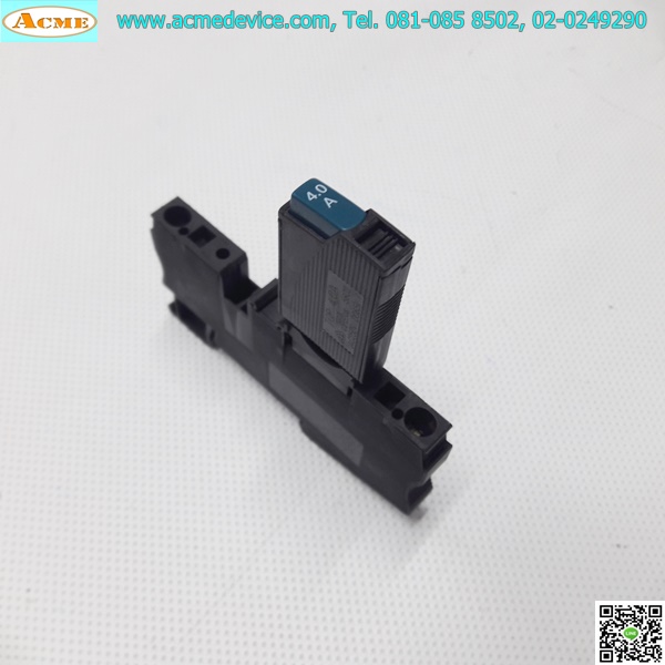 Breaker 1P Phoenix Contact รุ่น TCP-4.0A + Socket ST 4-FSI/C