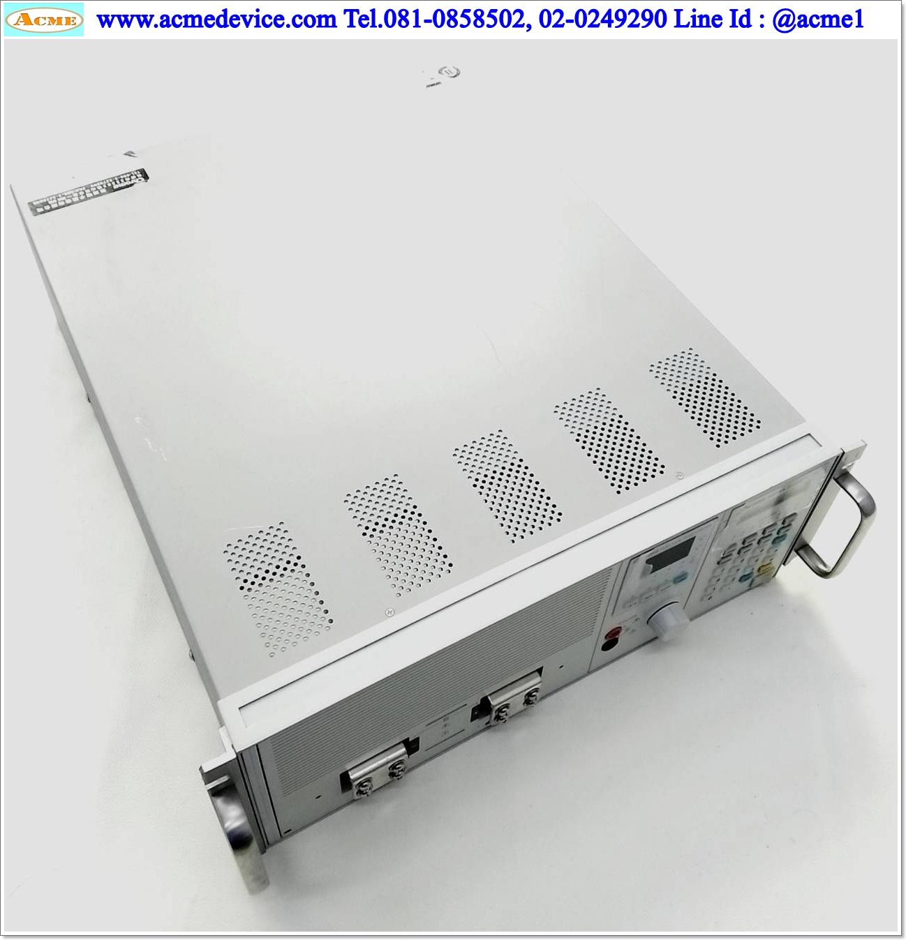 DC Electric Load Chroma รุ่น 6314A, Mainframe for 4 Modules, 63112A, DC Load Module 240A, 80V, 1200W