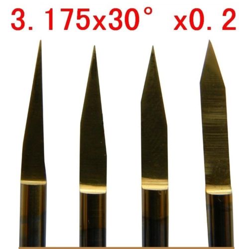 10 pcs ดอกแกะสลัก CNC 30 องศา ขนาด 0.2mm.