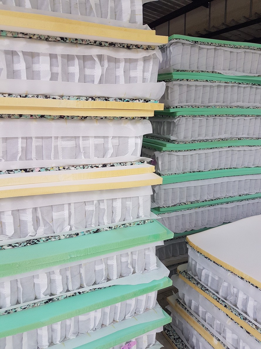 ที่นอน pocket spring เสริมฟองน้ำ