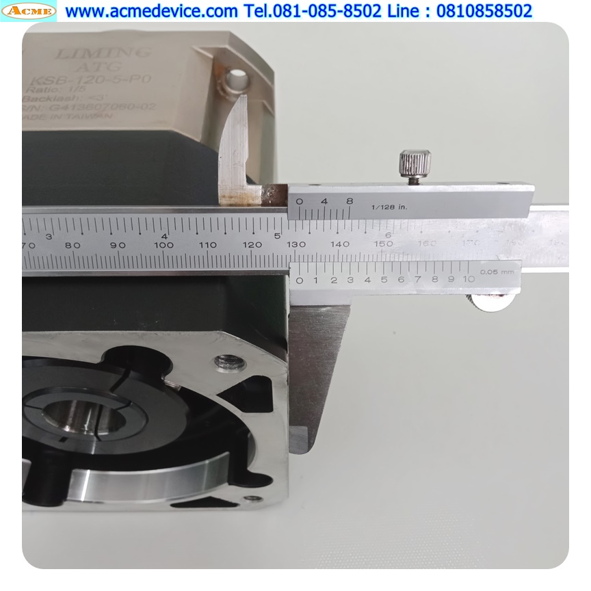Gear Head ATG รุ่น KSB-120-5-P0, Ratio 5:1 (เพลาเข้า 24 mm. ออก 32 mm.) for 1kW, 1.5kW, 3kW