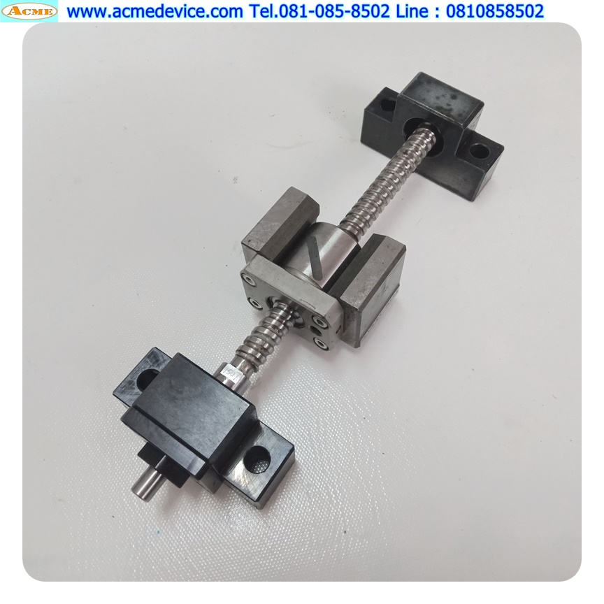 Ball Screw THK รุ่น LDD00652, ขนาด 70 mm x 220 mm, Stroke 105 mm, Pit 5 mm, แกนโต 12 mm