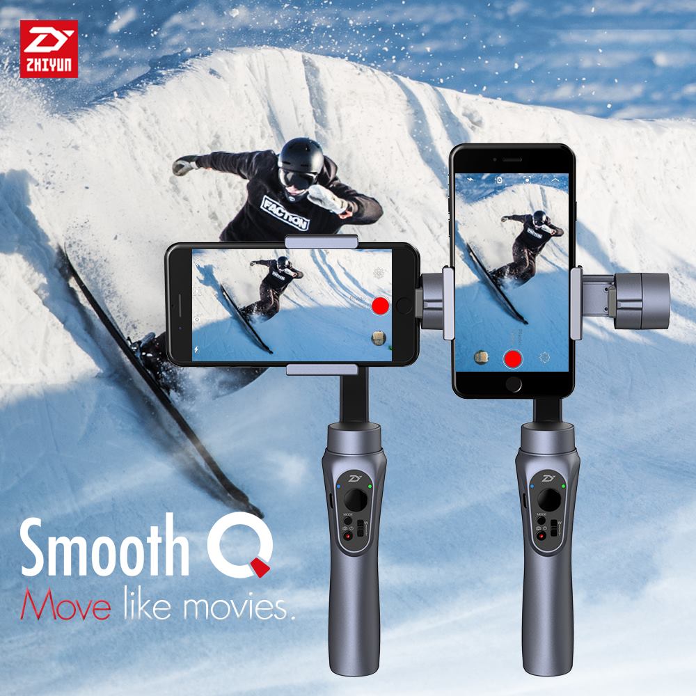 Zhiyun Smooth-Q 3-Axis Handheld Gimbal Stabilizer สำหรับ Smartphone