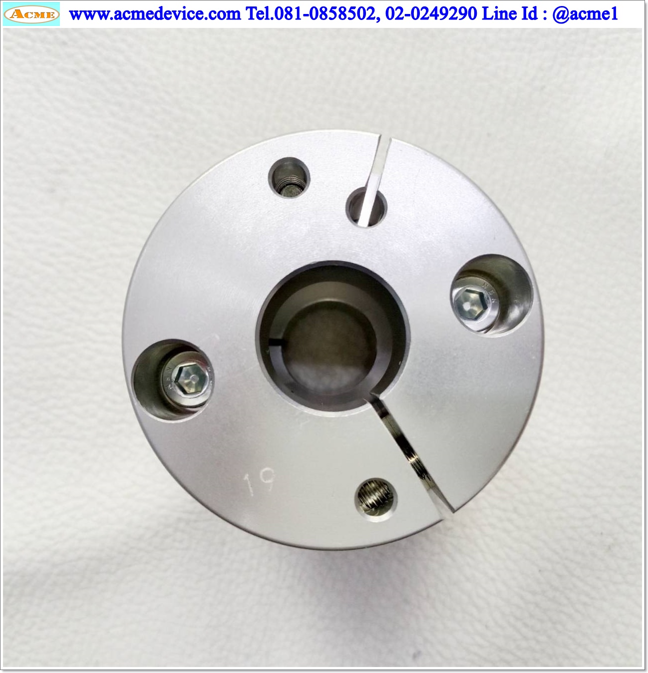 Coupling ขนาด ID 17/19mm, OD 55mm, L 55mm