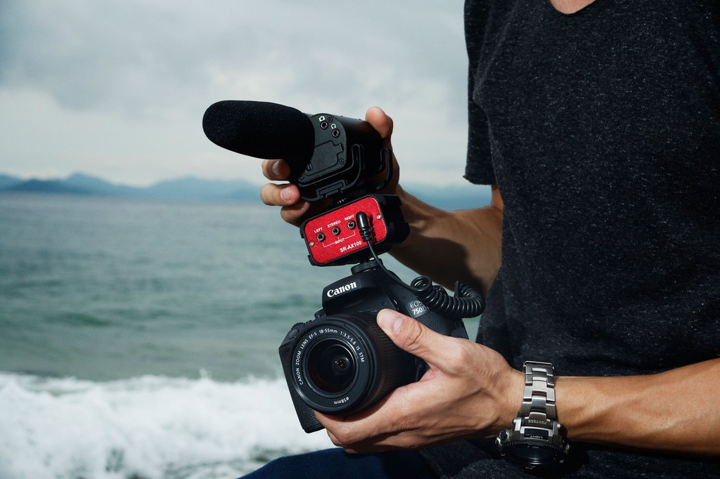 มิกเซอร์ขนาดเล็ก Saramonic SR-AX100 (2-Ch) 3.5mm Audio Adapter