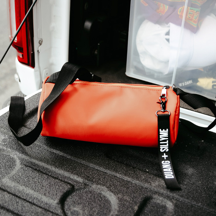 กระเป๋าทรงกระบอก duang cylinder | DCY002 orange