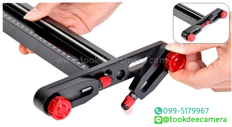 รางดอลลี่ (dolly slider) อย่างดี (PreOrder รอสินค้า 10-14วัน)