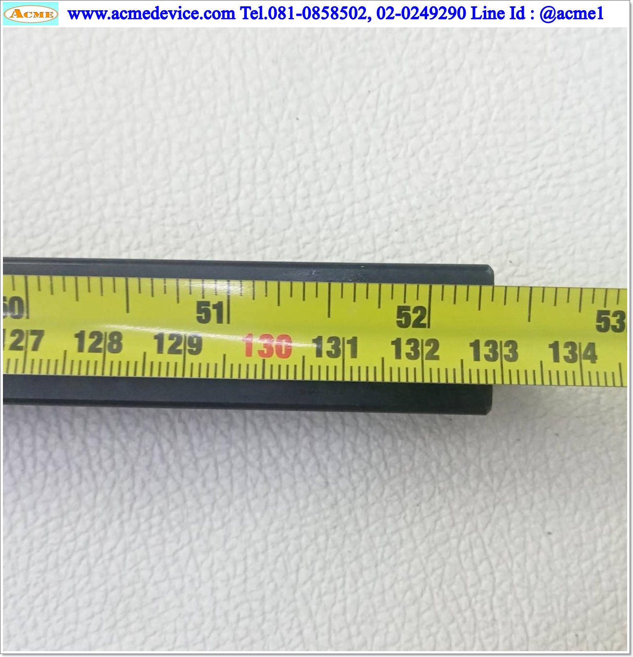 Linear Block and Rail IKO รุ่น MXSL20, รางสไลด์ขนาด 20 mm x 1330 mm. (2 Block) ( ดำ )