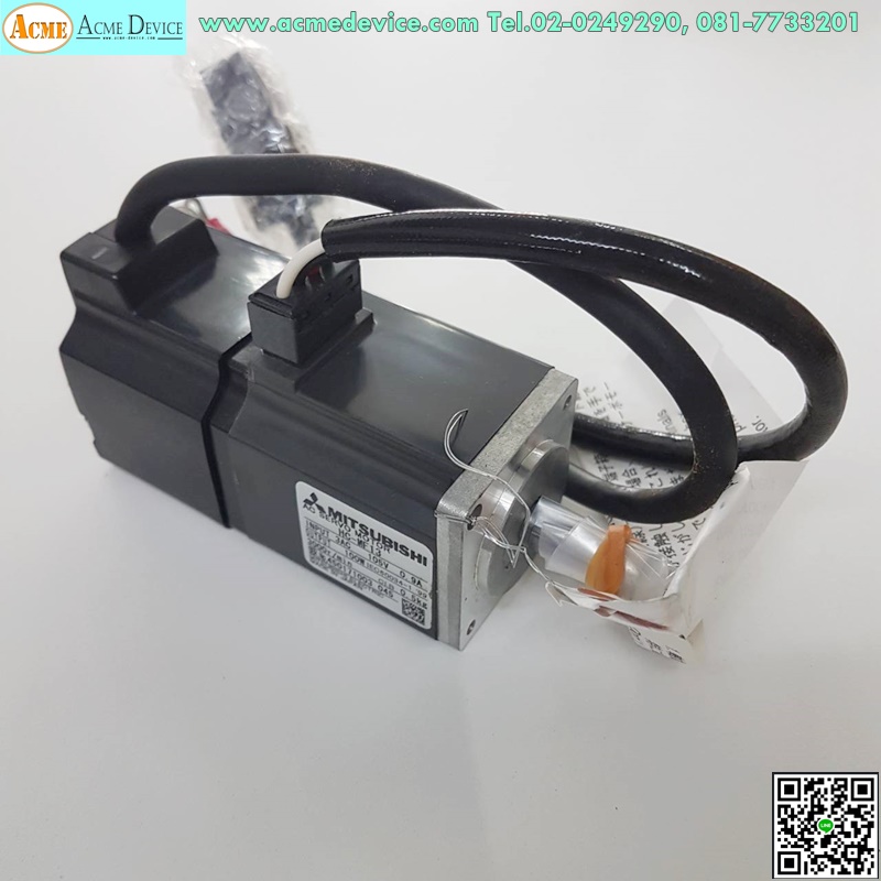 Servo Motor Mitsubishi รุ่น HC-MF13, 100W, (MR-J2)