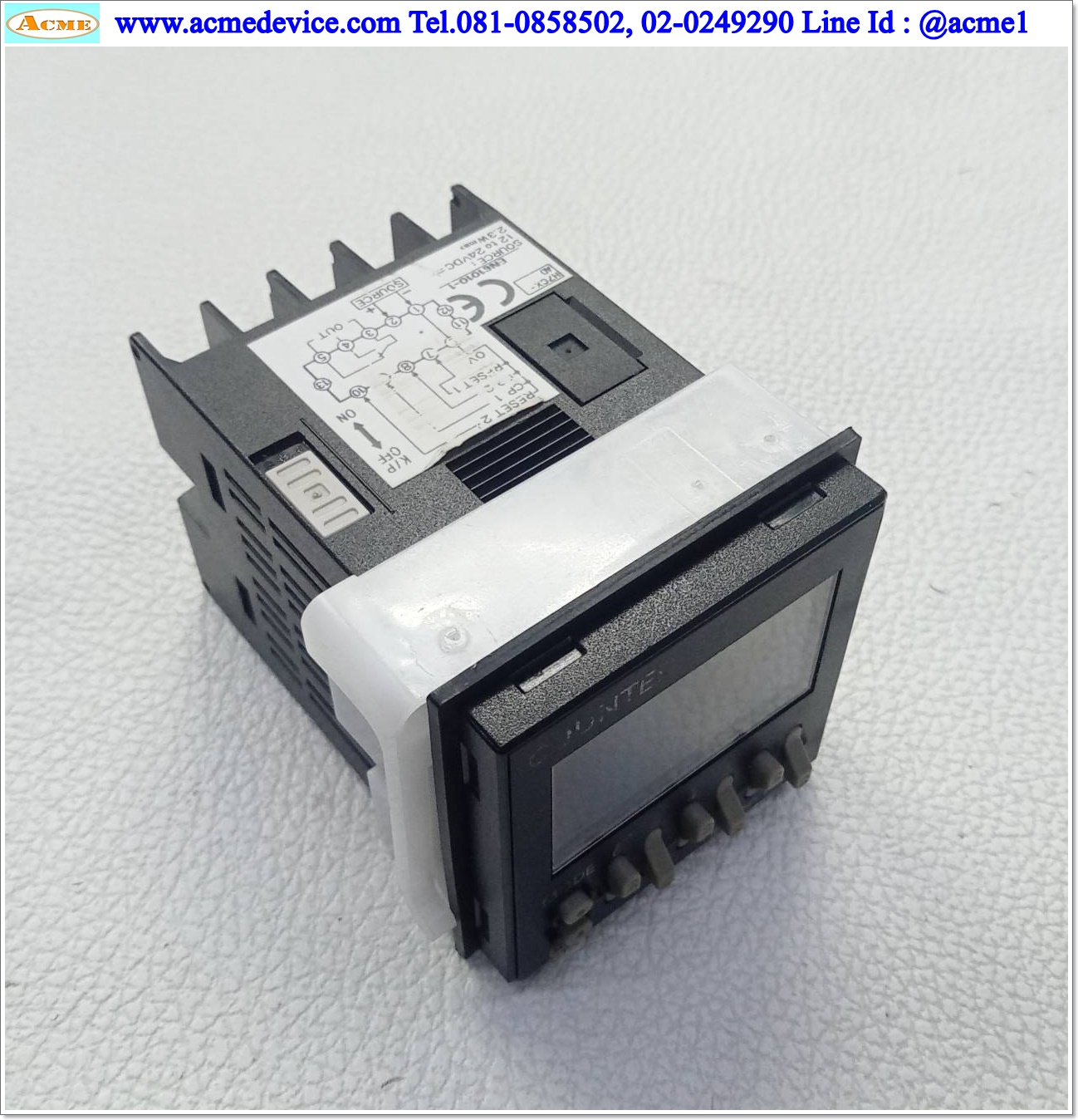 Counter Omron รุ่น H7CX-AD, 12-24 Vdc, 6 Digit
