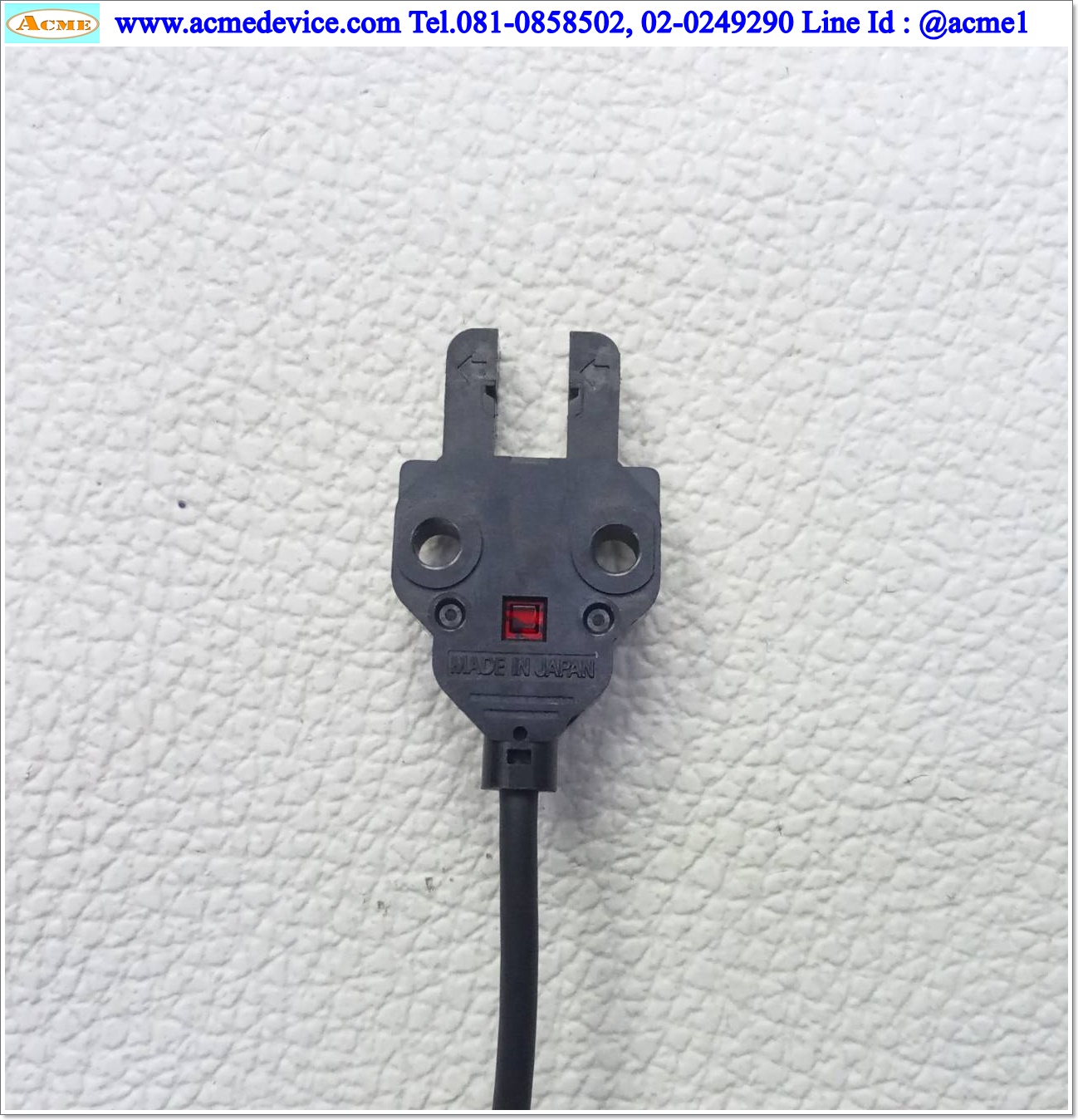 Photoelectric Omron รุ่น EE-SX770, NPN, NO, Dark-ON