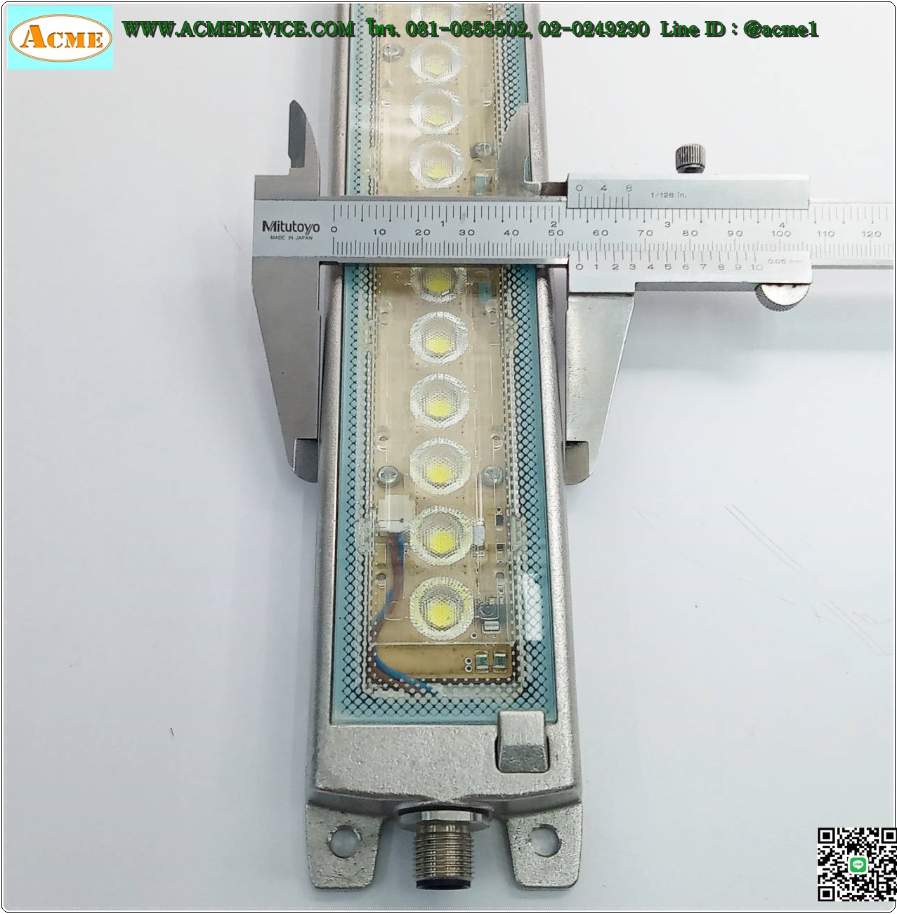 LED Light Bar PATLITE รุ่น CLK3C-24SG-CD, 24Vdc, IP66/67/69K, 12.5W, 300 mm, (Daylight Color)