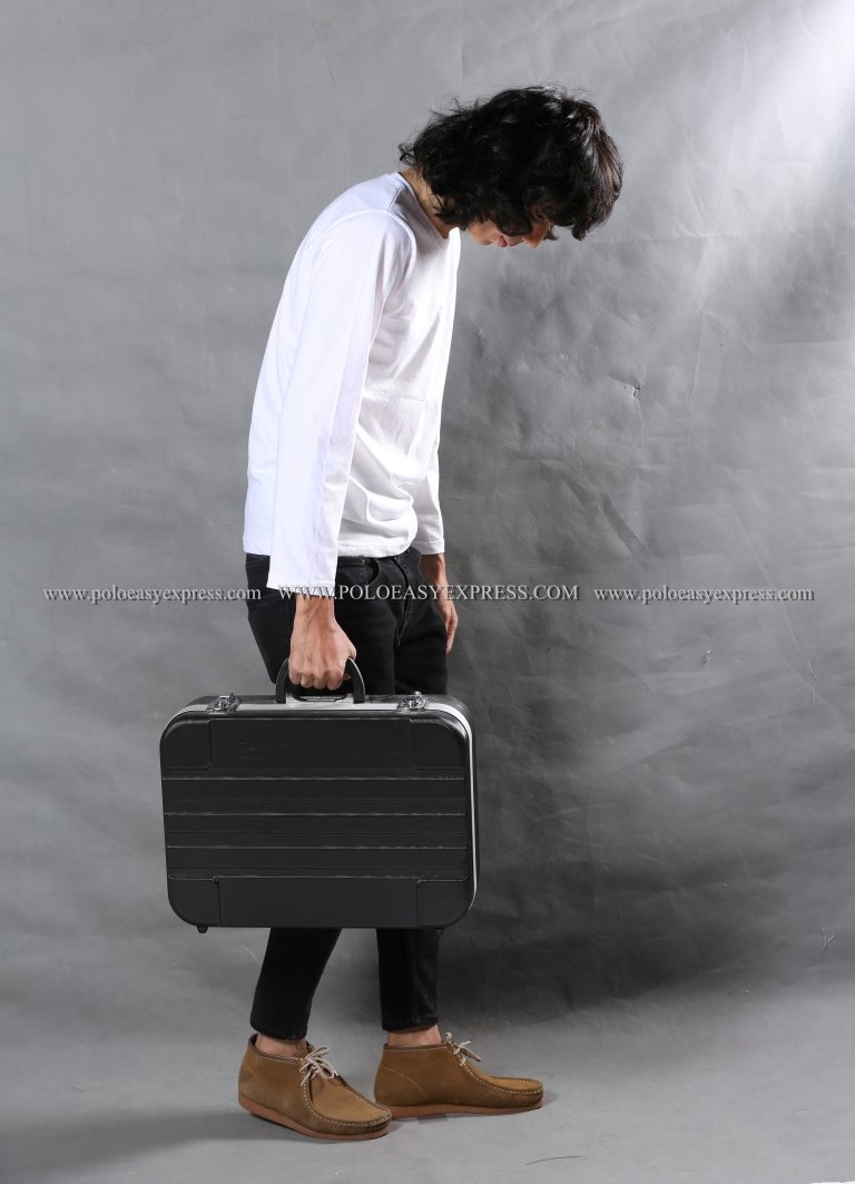 เสื้อยืด สีขาว คอกลม แขนยาว Size 3XL