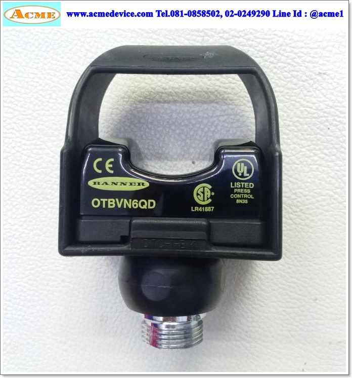 Photoelectric Banner รุ่น OTBVN6QD, NPN, (NO/NC)