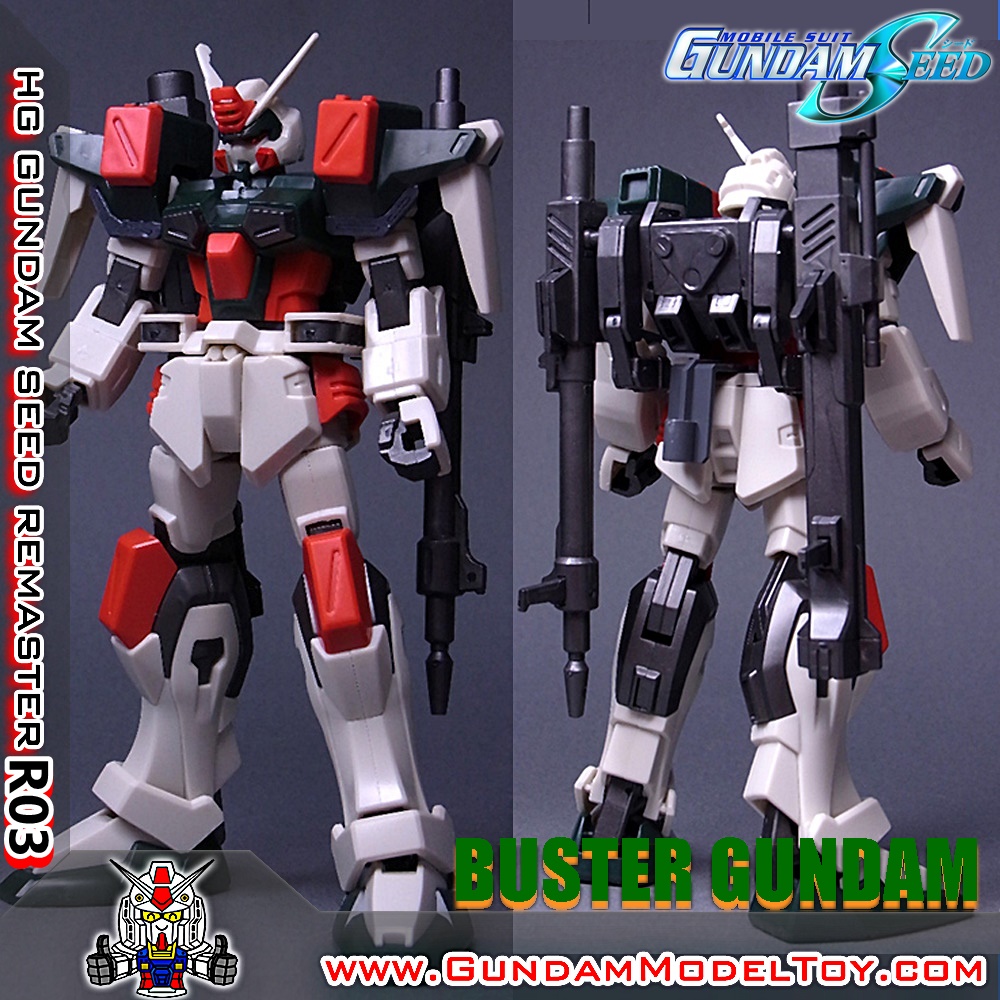 HGSEED 1/144 R03 BUSTER GUNDAM อาร์03 บัสเตอร์ กันดั้ม