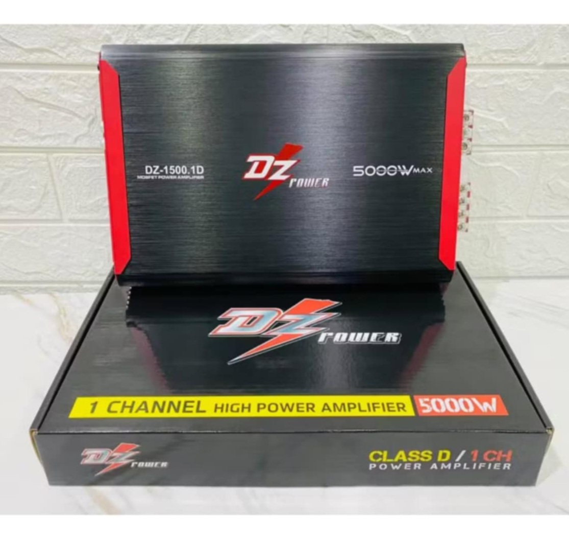 แอมป์ Class D รุ่น DZ-1500W ขับ 10 นิ้ว 156
