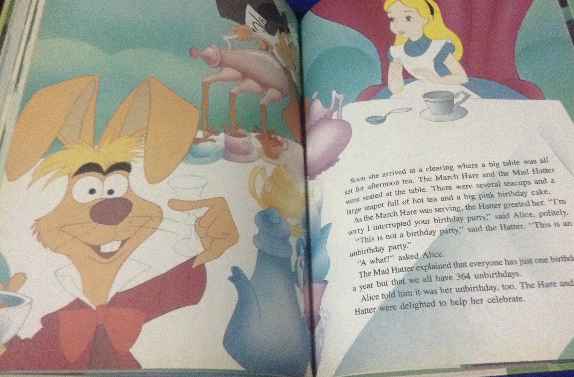 alice in wonderland ปกแข็ง ภาพสี ราคา 200