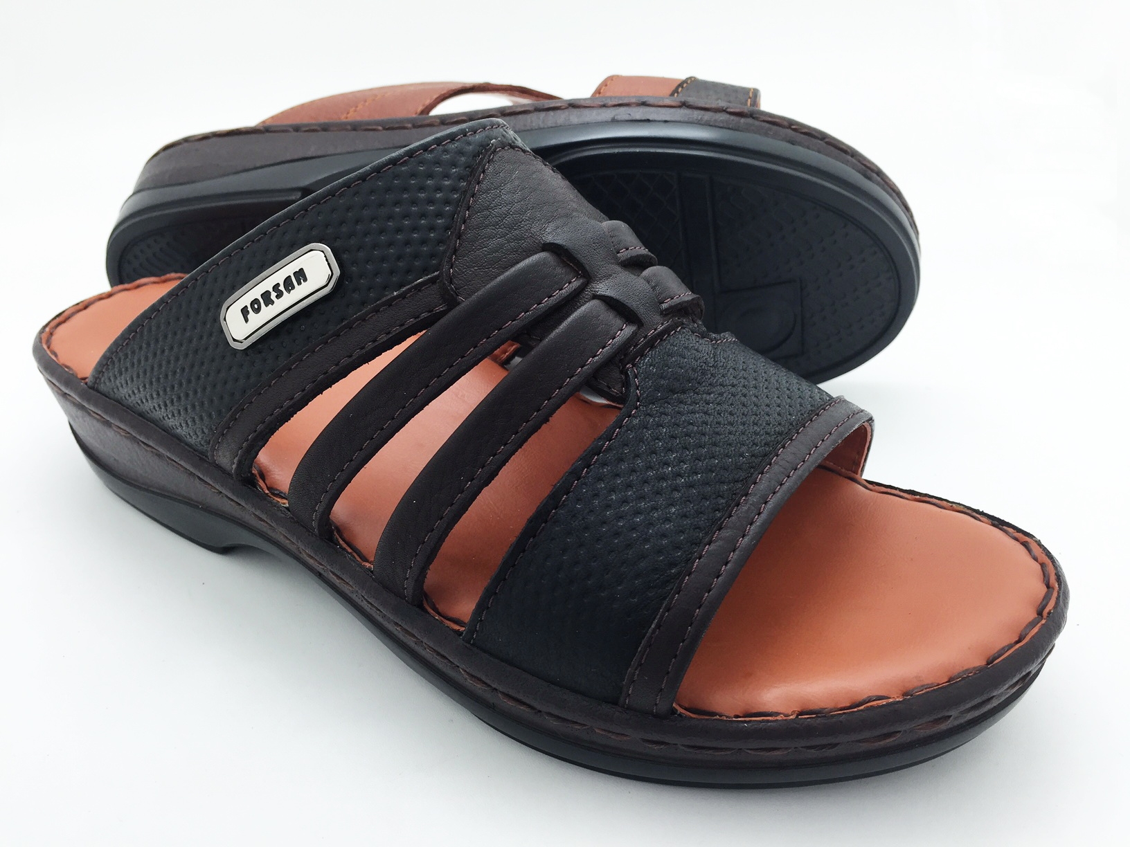 MEN'S LEATHER ARABIC SANDALS