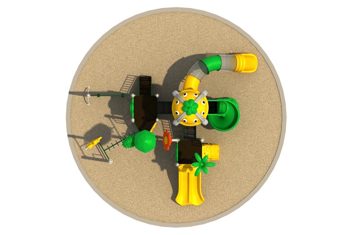 ชุด ปีนป่ายพัมกิ้นพร้อมบาร์โหน เครื่องเล่นสนามกลางแจ้งและในร่ม