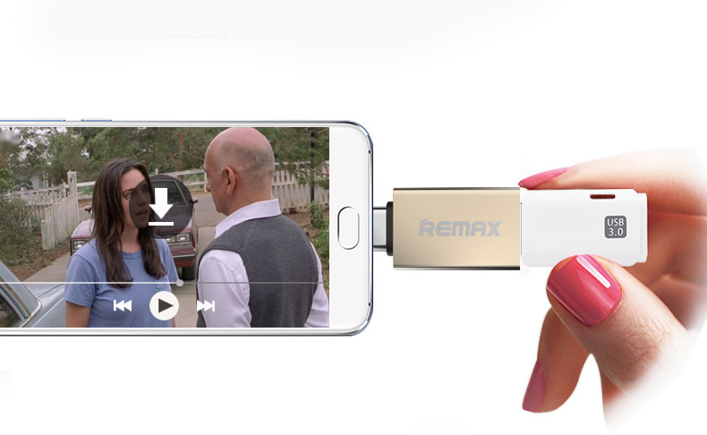 Remax OTG Type-C (แปลง Type-C Port เป็น USB Port)