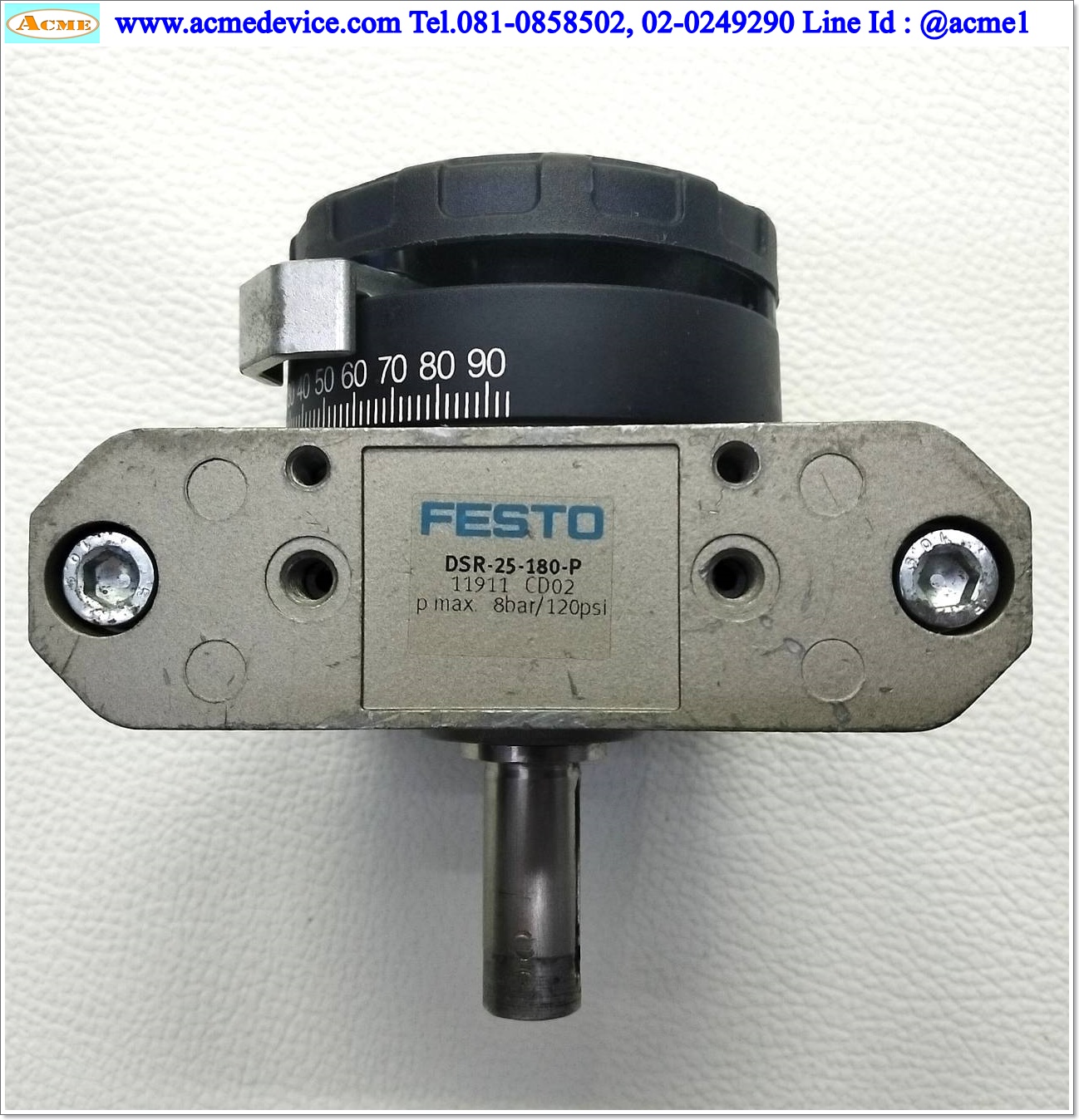 Rotary Actuator Festo รุ่น DSR-25-180-P, 180 องศา