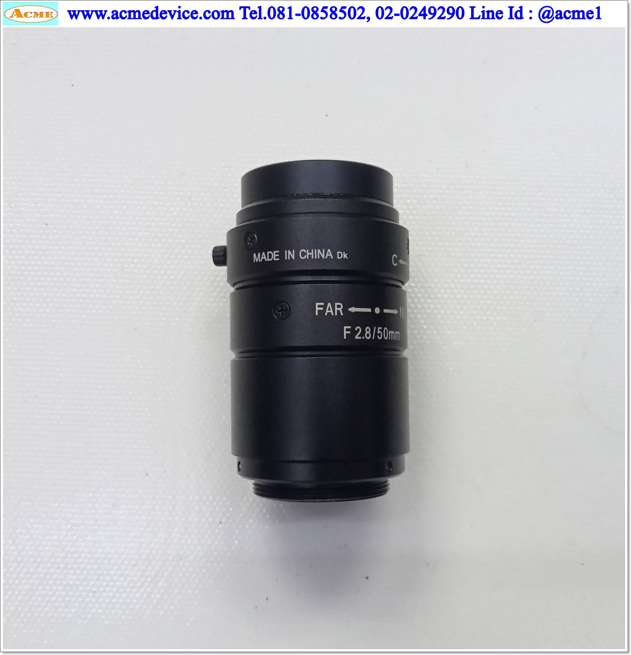 Keyence Camera รุ่น XG-H500M + Lens CA-LH50, F2.8/50mm (ขาวดำ)