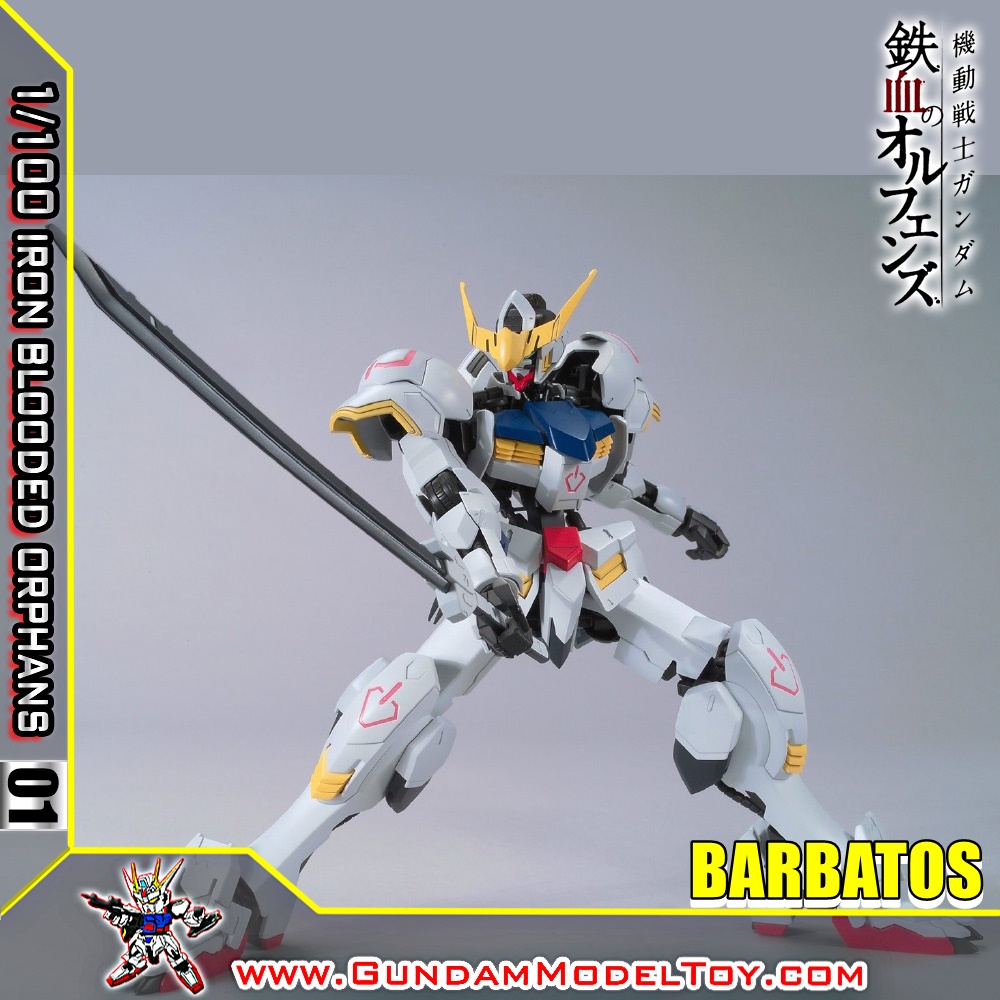 1/100 SCALE MODEL 01 GUNDAM BARBATOS กันดั้ม บาร์บาทอส