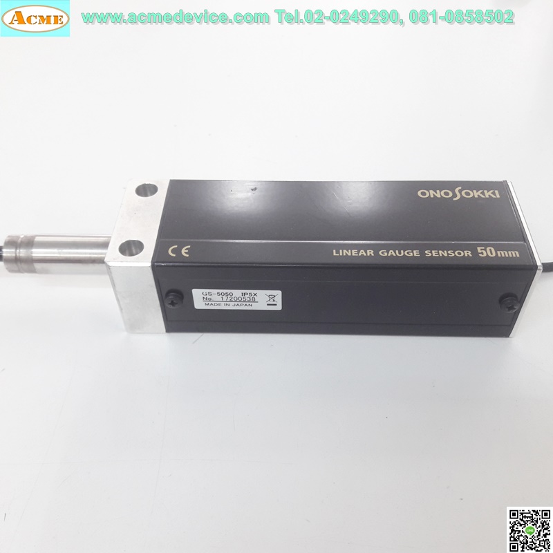 Linear Gauge ONO SOKKI, GS-5050, Stroke 50mm.