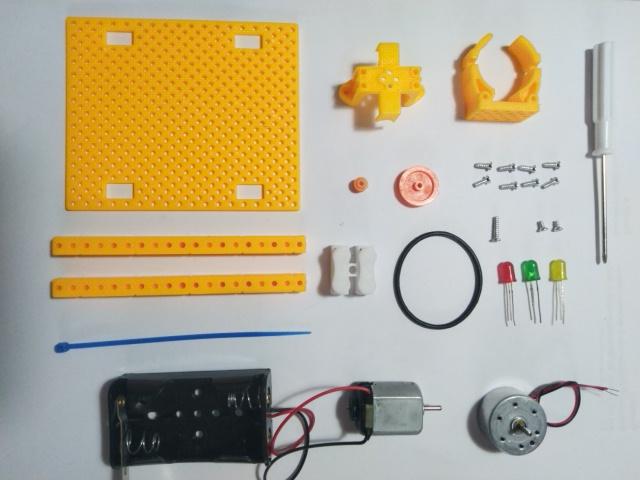 ชุดสาธิตเครื่องกำเนิดไฟฟ้าแบบมอเตอร์/เจนเนอเรเตอร์