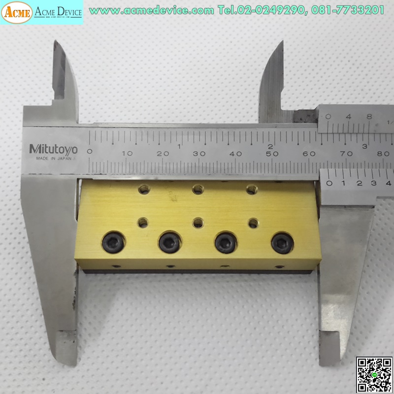 Linear Ball Slide Del-tron รุ่น NBT-1065A, 30 mm x 65 mm, Stroke 37 mm