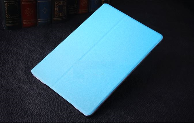 เคส iPad mini 1/2/3 ฝาพับเปิดได้หน้าวางสะดวก (สีฟ้า)