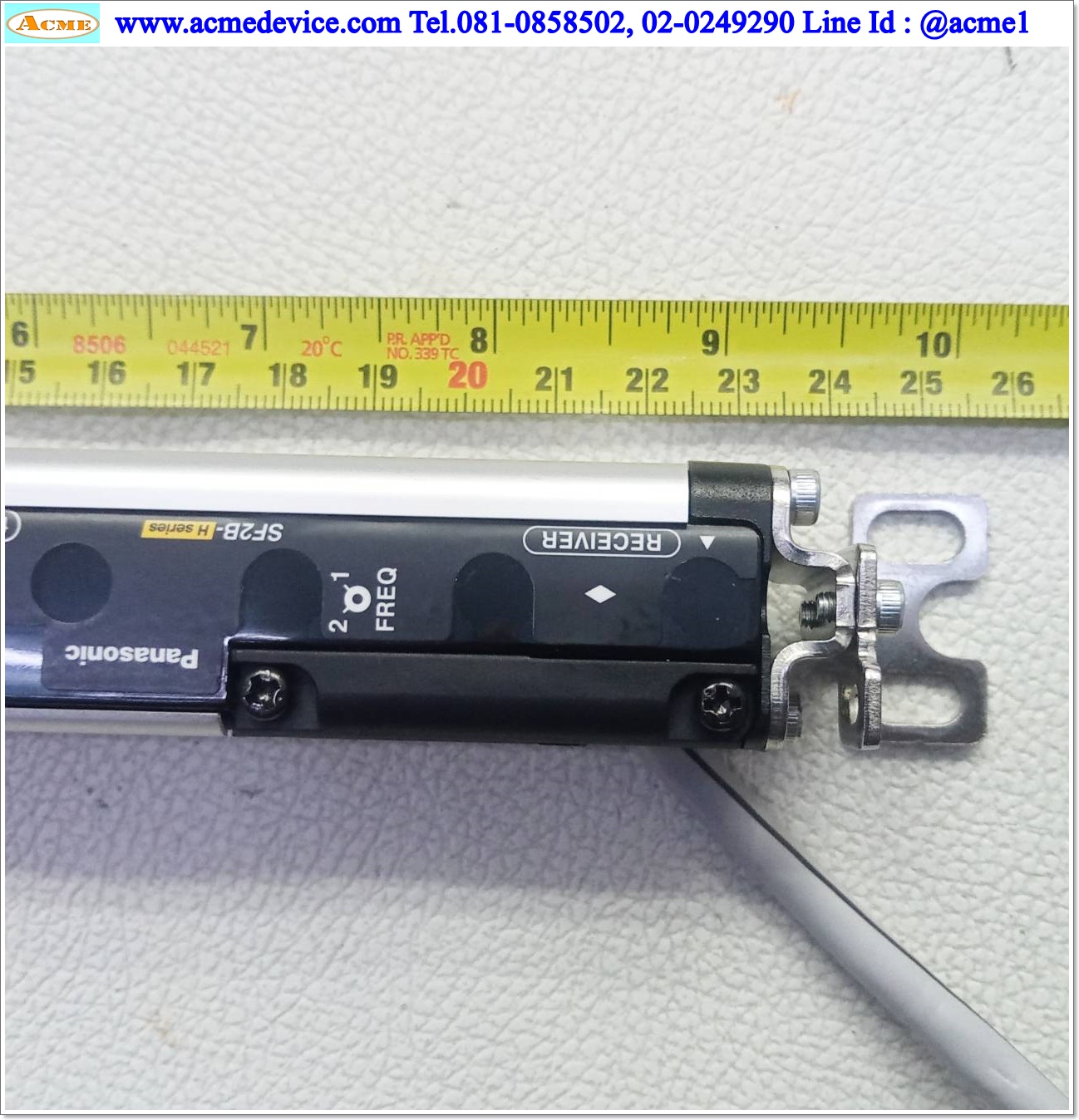 Area Sensor SUNX รุ่น SF2B-H12-N (E) + SF2B-H12-N (D), ยาว 232 mm, ระยะ 0.2 to 13 M