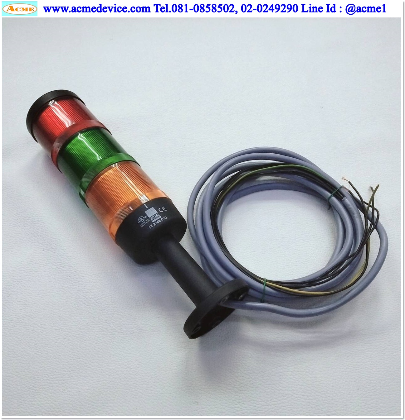 Tower Light Rittal รุ่น SZ 2368.010, SZ 2369.000, SZ 2369.010, SZ 2369.020, 12‑240 VAC/VDC