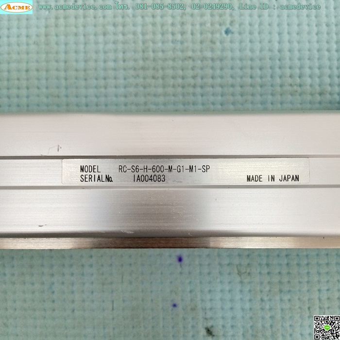 Slider IAI Drive รุ่น RCA-S-RMA & RC-S6-H-600-M-G1-M1-SP, Stroke 600 mm.