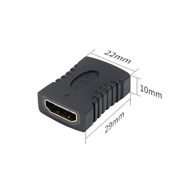 Adapter Female HDMI To Female HDMI สำหรับต่อเพิ่มความยาวสาย HDMI รองรับ 1080P