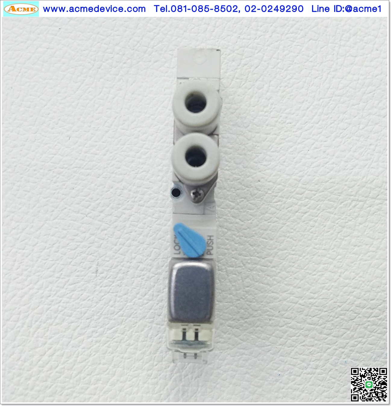 Solenoid Valve SMC รุ่น SY3120-6LZE-C4, 5/2, 2-position single, coil 12Vdc